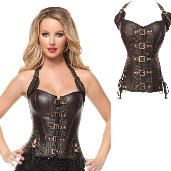 Leather Shapewear Corset